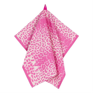 Geschirrtuch Leopard pink