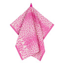 Geschirrtuch Leopard pink